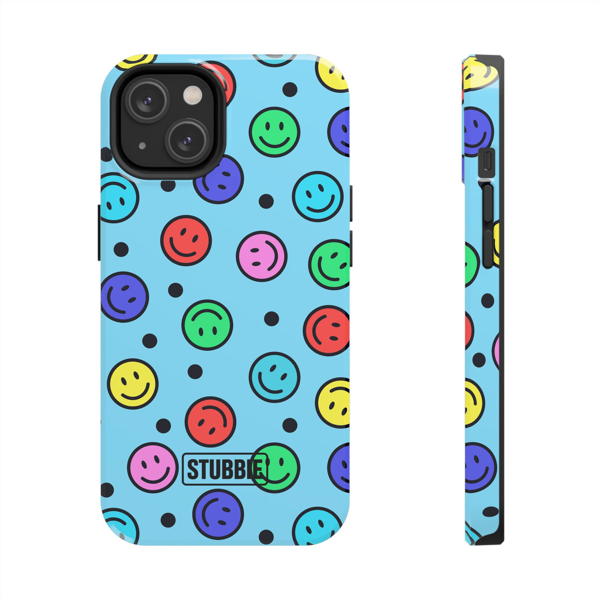 STUBBIE Phone Case for Apple iPhone - Smiley Face Phone Case