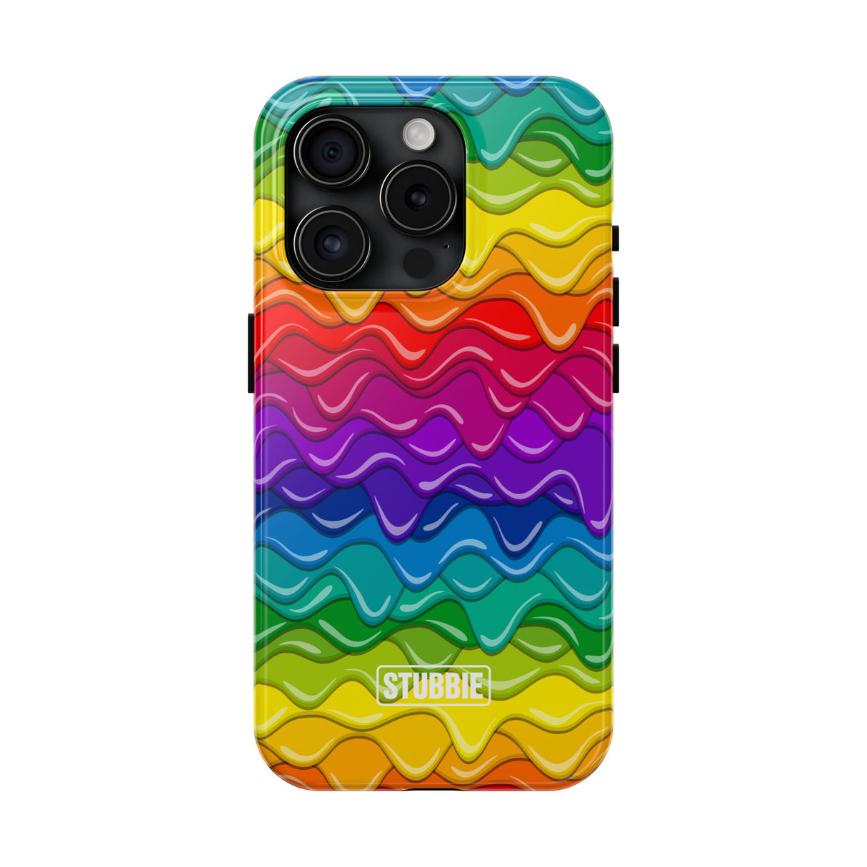STUBBIE Phone Case for Apple iPhone - Rainbow Cake Phone Case