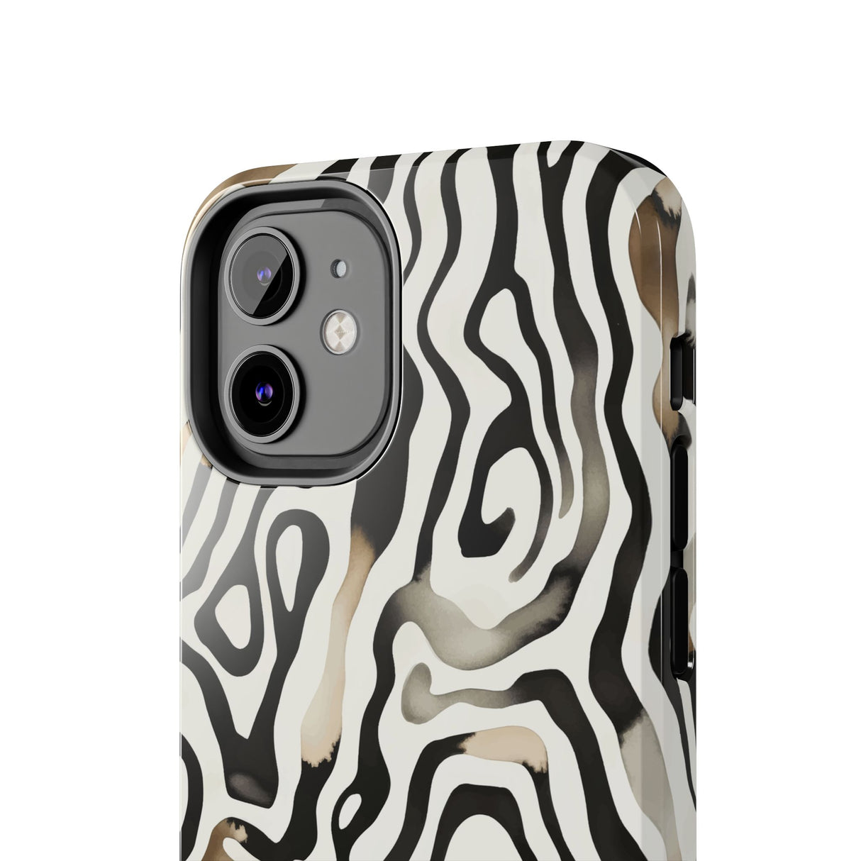 STUBBIE Phone Case for Apple iPhone - Weird Zebra Stubbie