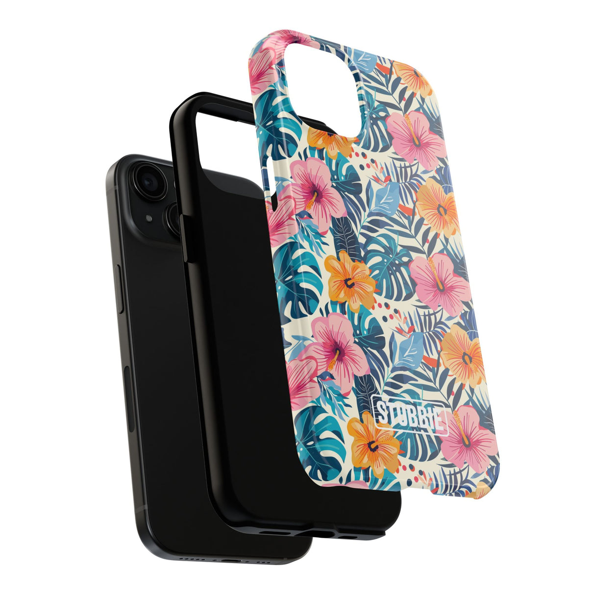 STUBBIE Phone Case for Apple iPhone - Jungle Fauna Stubbie