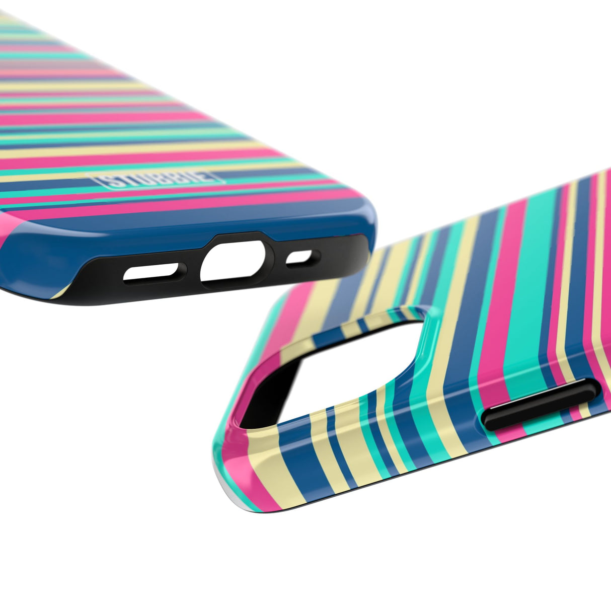 STUBBIE Phone Case for Apple iPhone - Coloured Stripes Phone Case