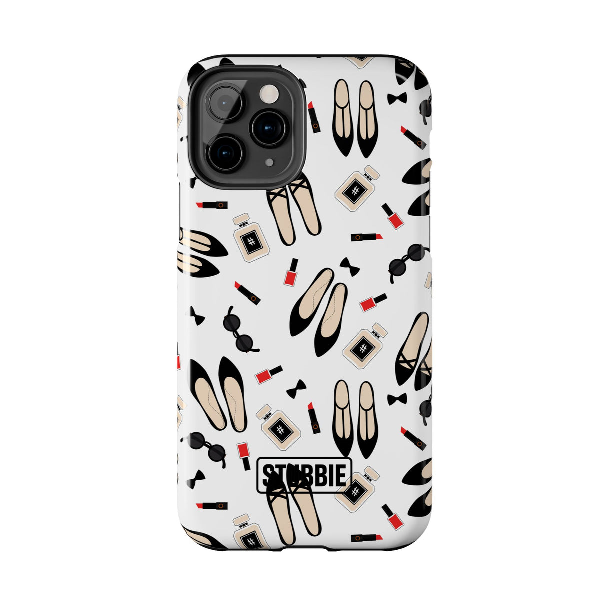 STUBBIE Phone Case for Apple iPhone - Heels And Lipstick Stubbie