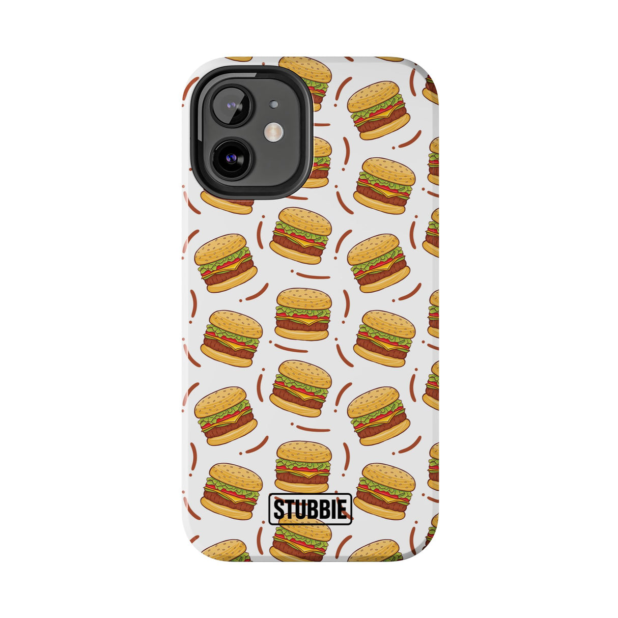 STUBBIE Phone Case for Apple iPhone - Burger Stubbie