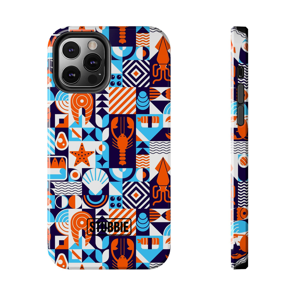 STUBBIE Phone Case for Apple iPhone - Something Fishy Stubbie