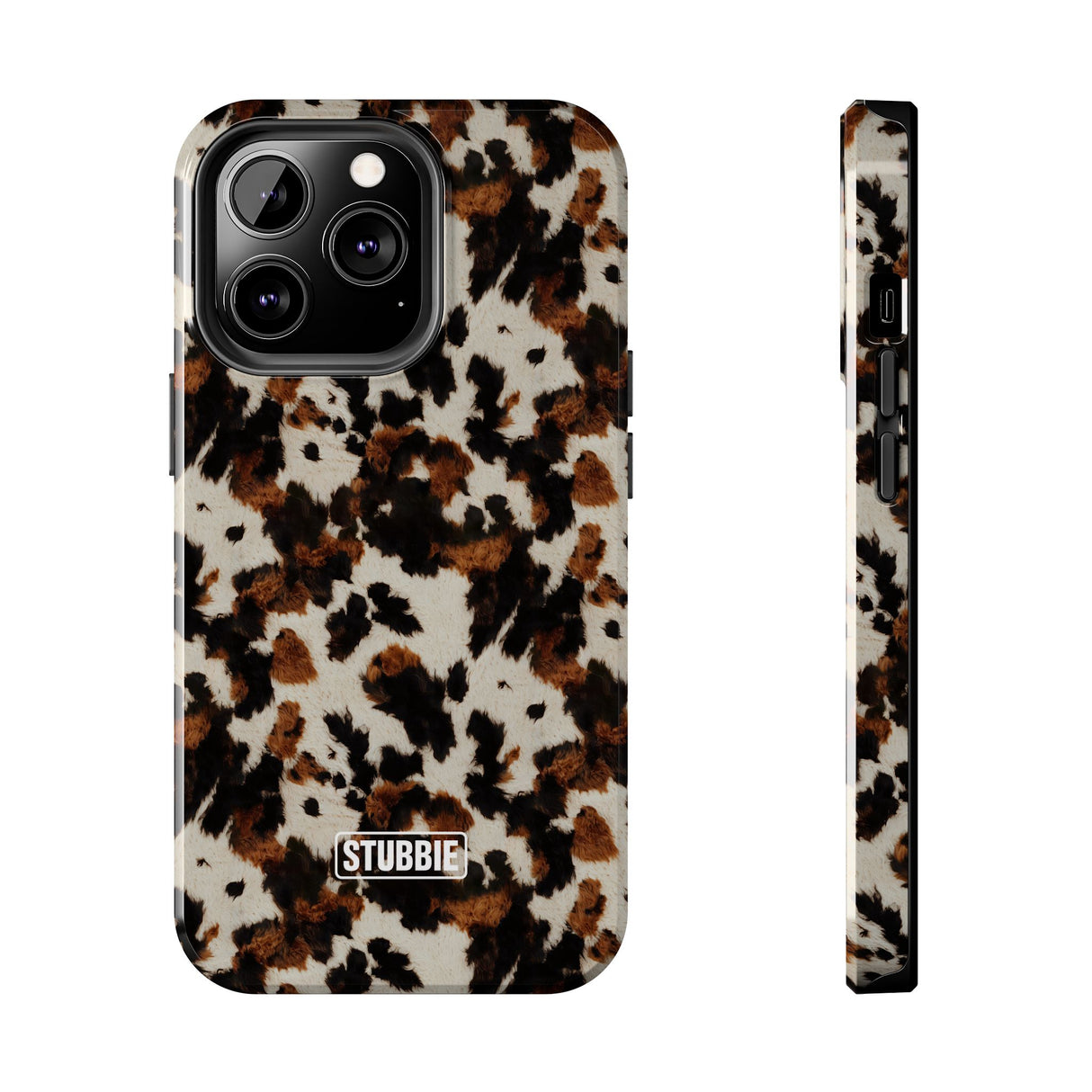 STUBBIE Phone Case for Apple iPhone - Crazy Cow Phone Case