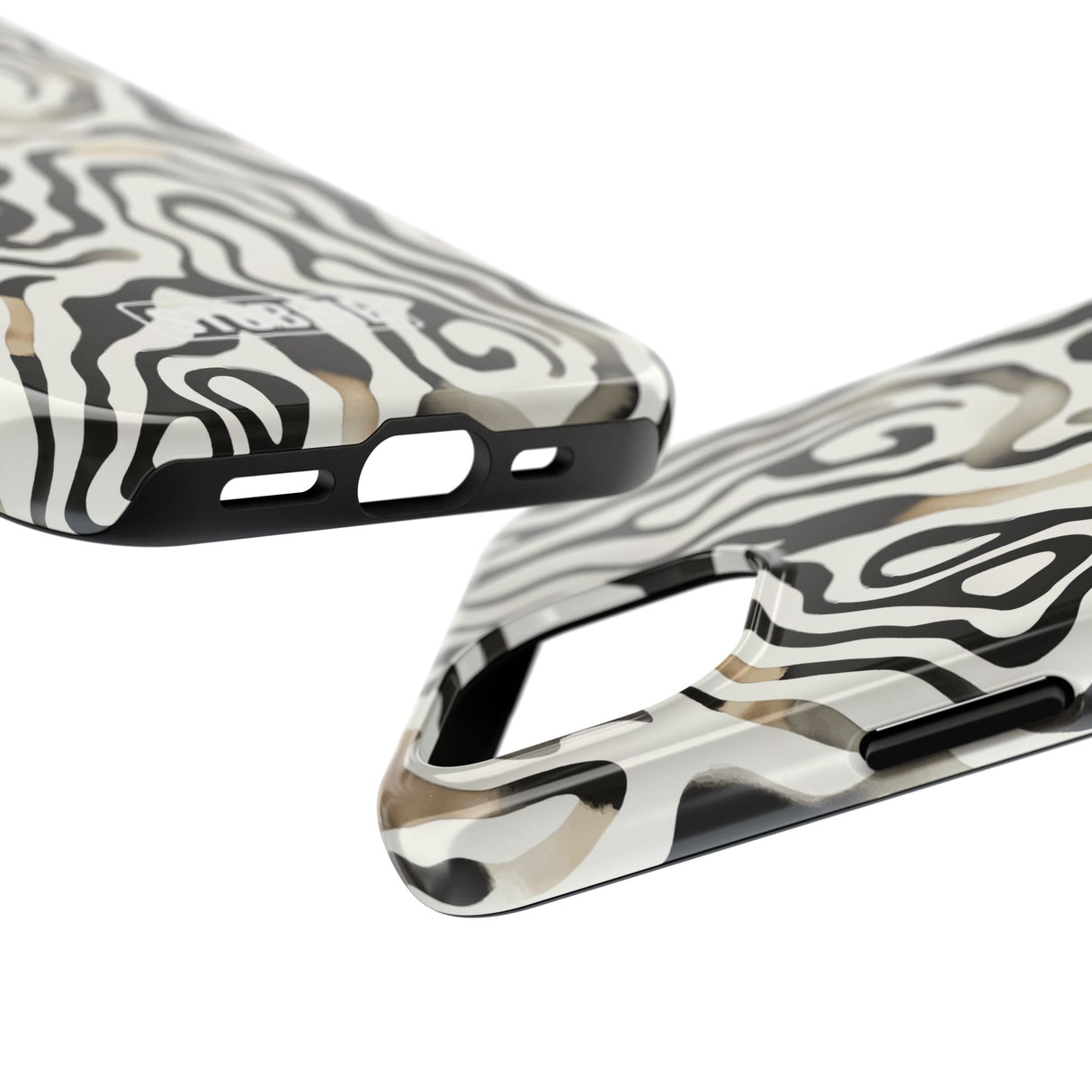 STUBBIE Phone Case for Apple iPhone - Weird Zebra Stubbie