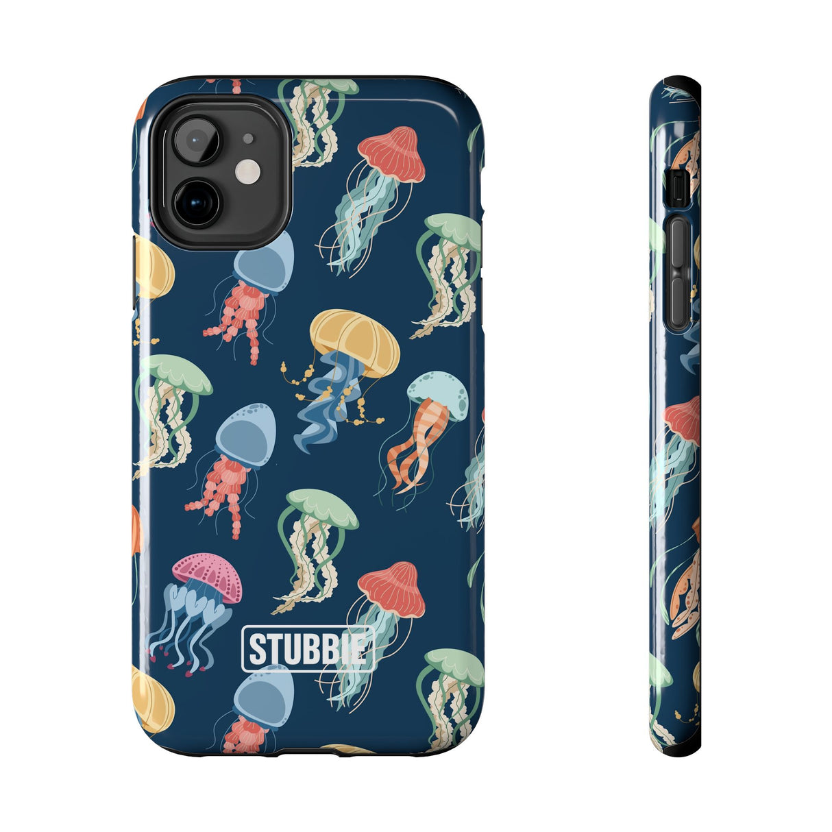 STUBBIE Phone Case for Apple iPhone - Jellyfish Stubbie
