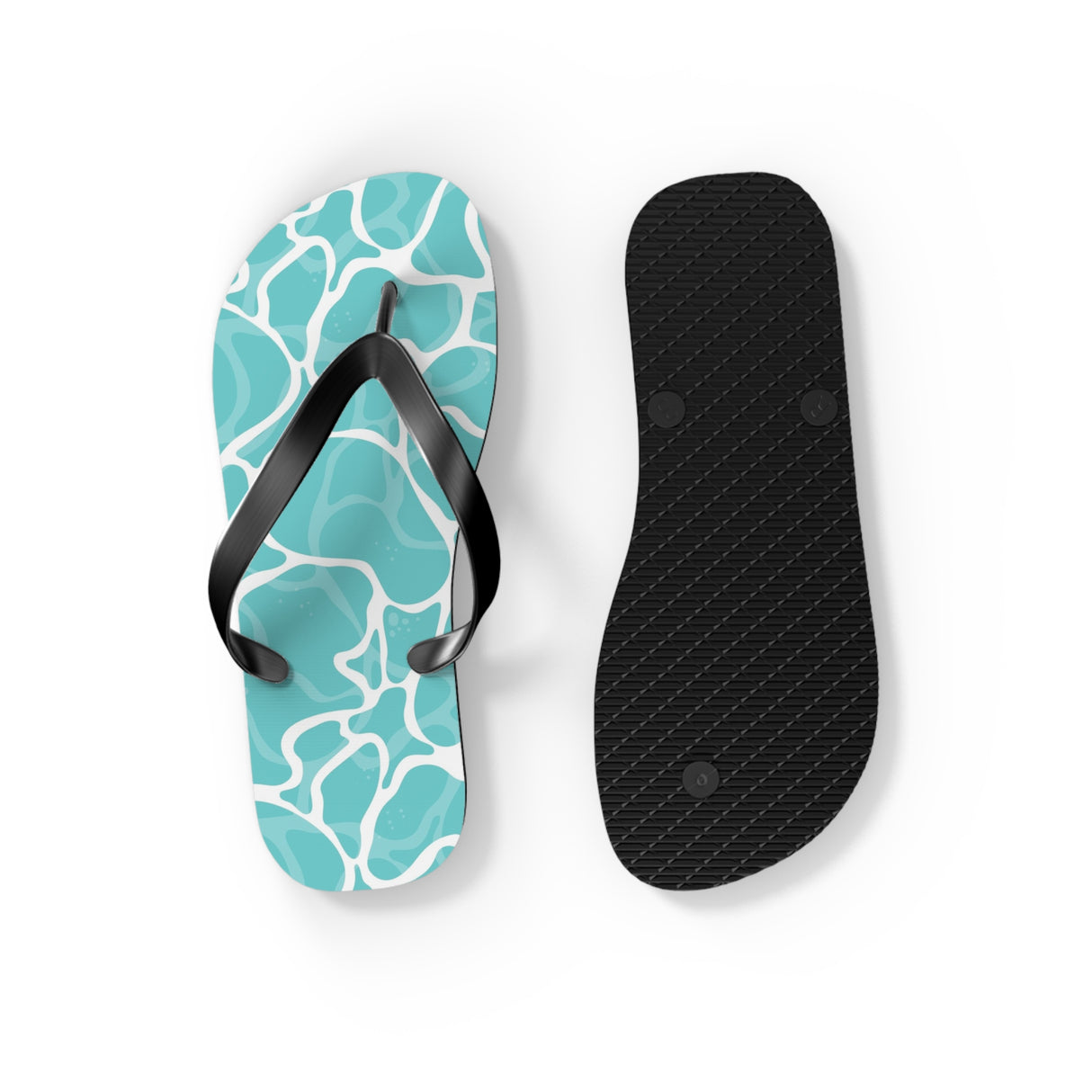Aqua Flip Flops