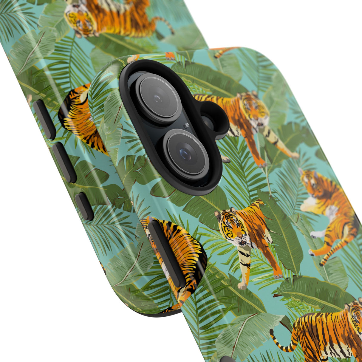 STUBBIE Phone Case for Apple iPhone - Jungle Tiger Stubbie