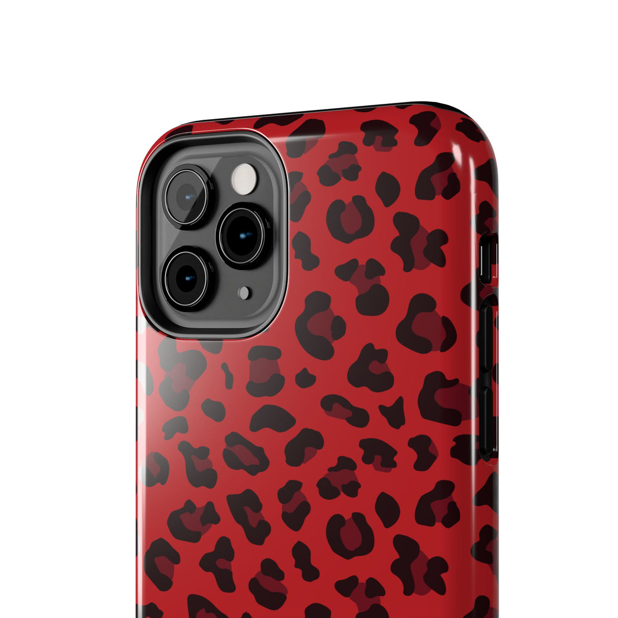 STUBBIE Phone Case for Apple iPhone - Red Leopard Phone Case