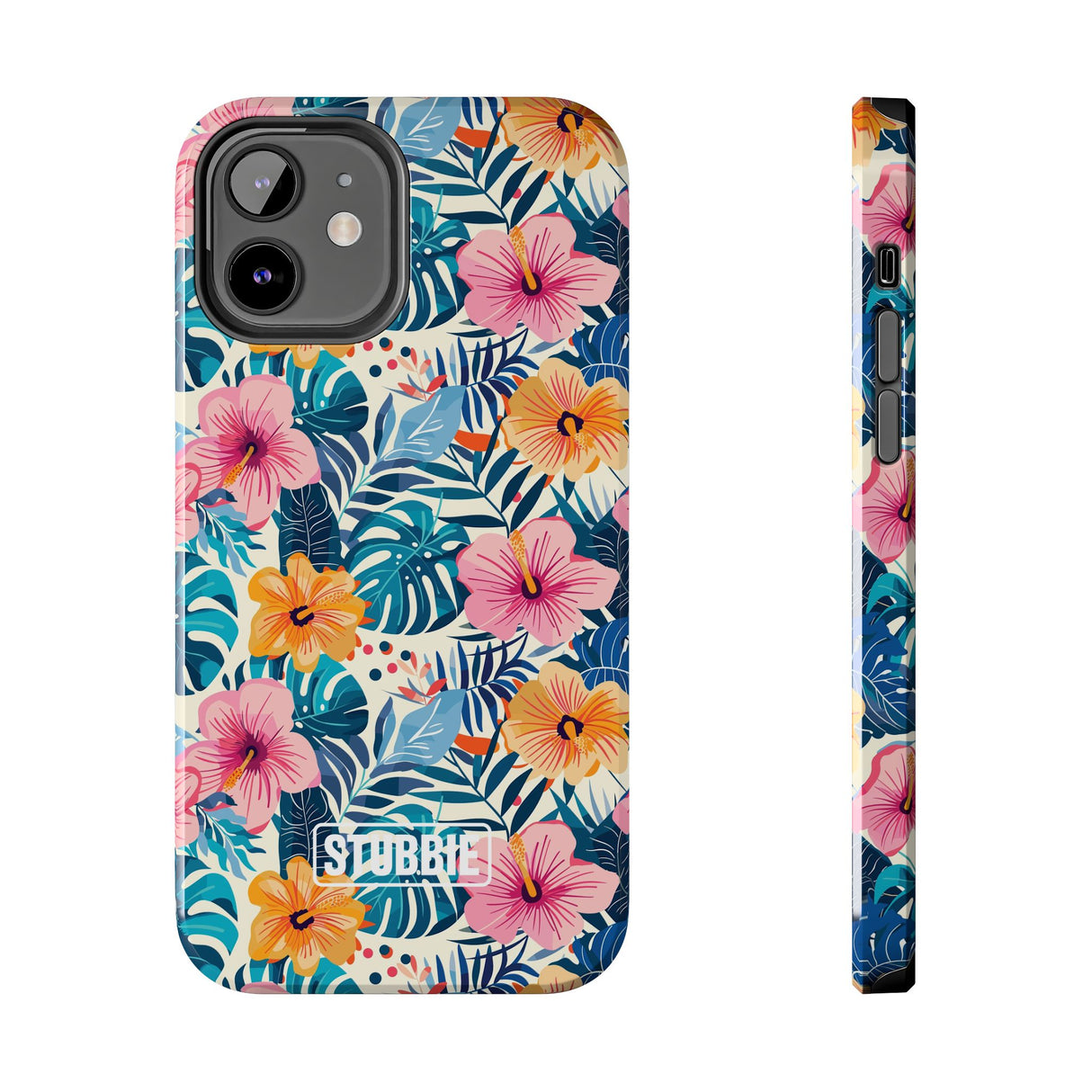 STUBBIE Phone Case for Apple iPhone - Jungle Fauna Stubbie