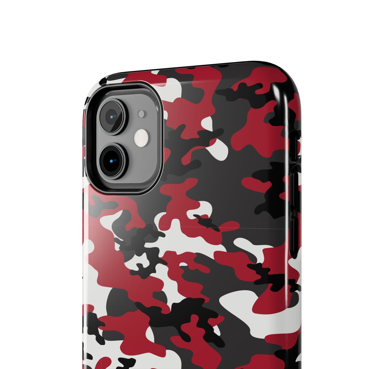 STUBBIE Phone Case for Apple iPhone - Red Camo Phone Case