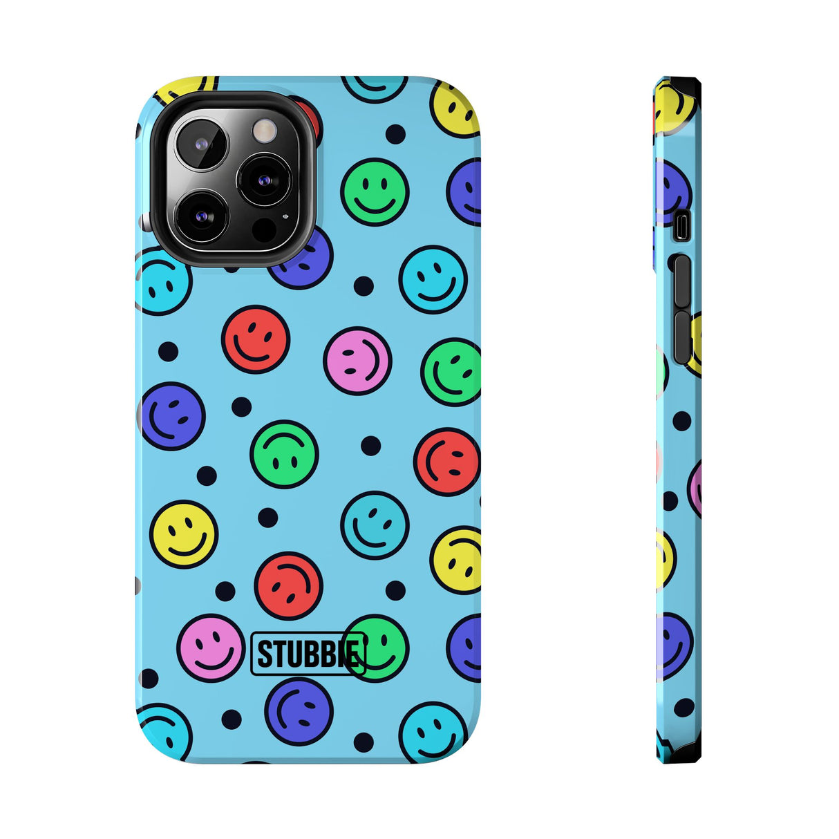 STUBBIE Phone Case for Apple iPhone - Smiley Face Phone Case