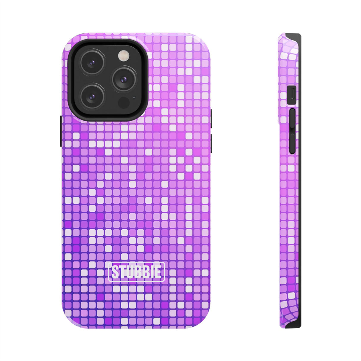 STUBBIE Phone Case for Apple iPhone - Purple Party STUBBIE