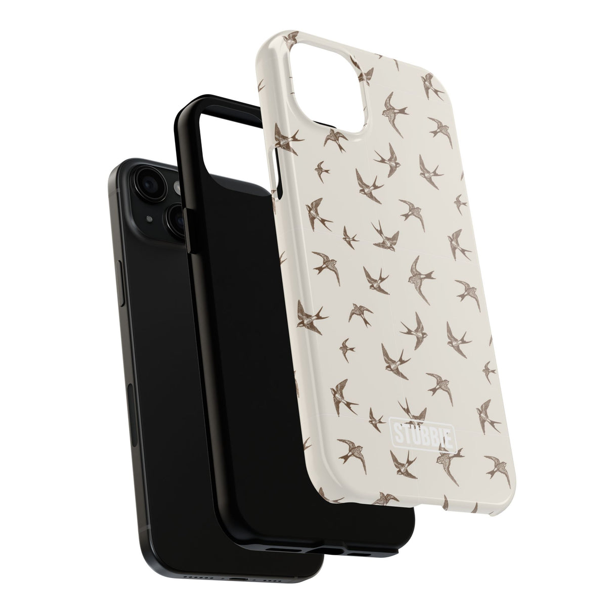 STUBBIE Phone Case for Apple iPhone - Bird Flying Phone Case