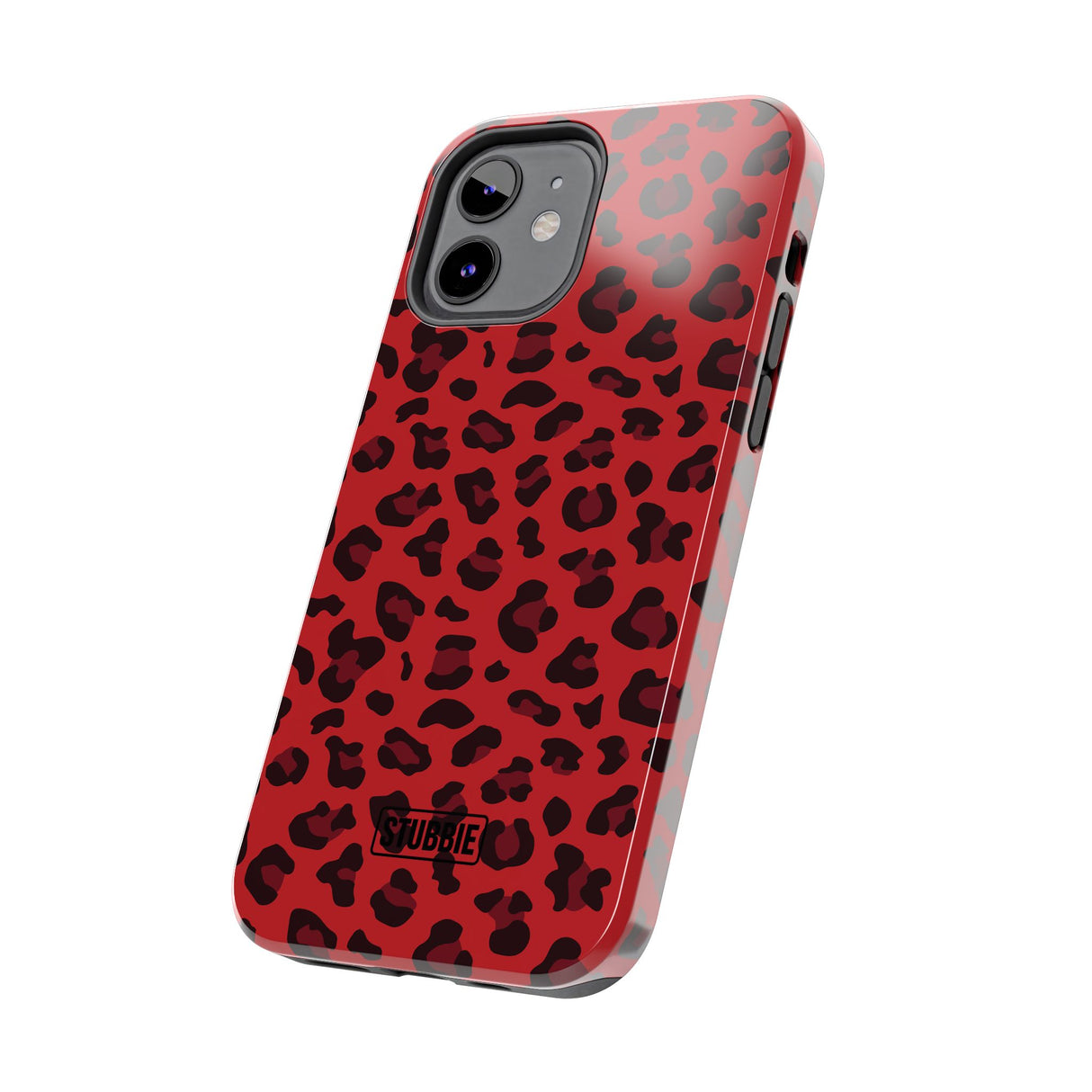 STUBBIE Phone Case for Apple iPhone - Red Leopard Phone Case