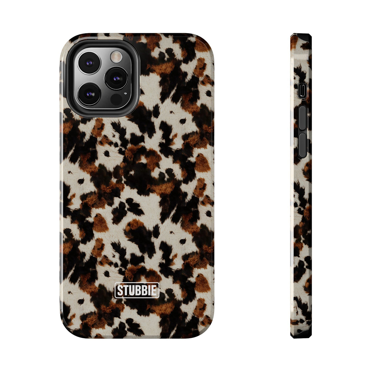 STUBBIE Phone Case for Apple iPhone - Crazy Cow Phone Case