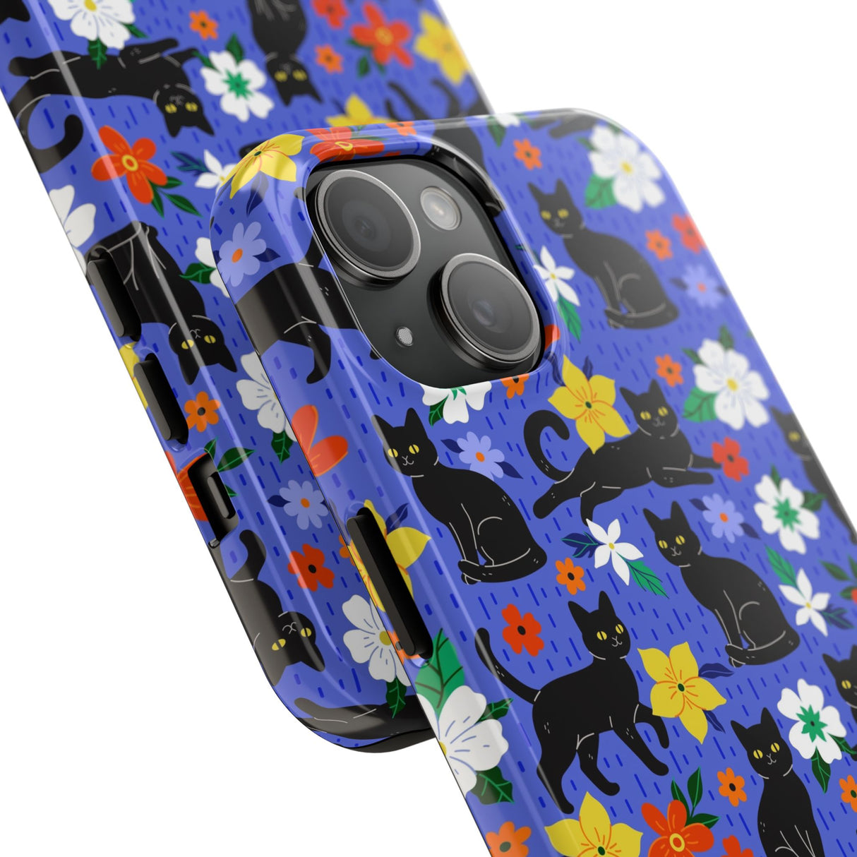 STUBBIE Phone Case for Apple iPhone - Black Cat Phone Case