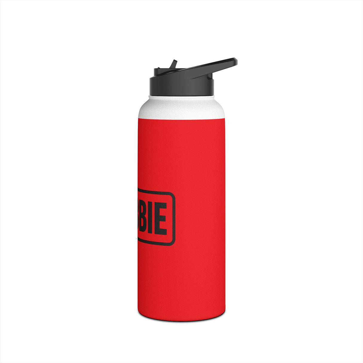 STUBBIE Stainless Steel Water Bottle - Red Stubbie