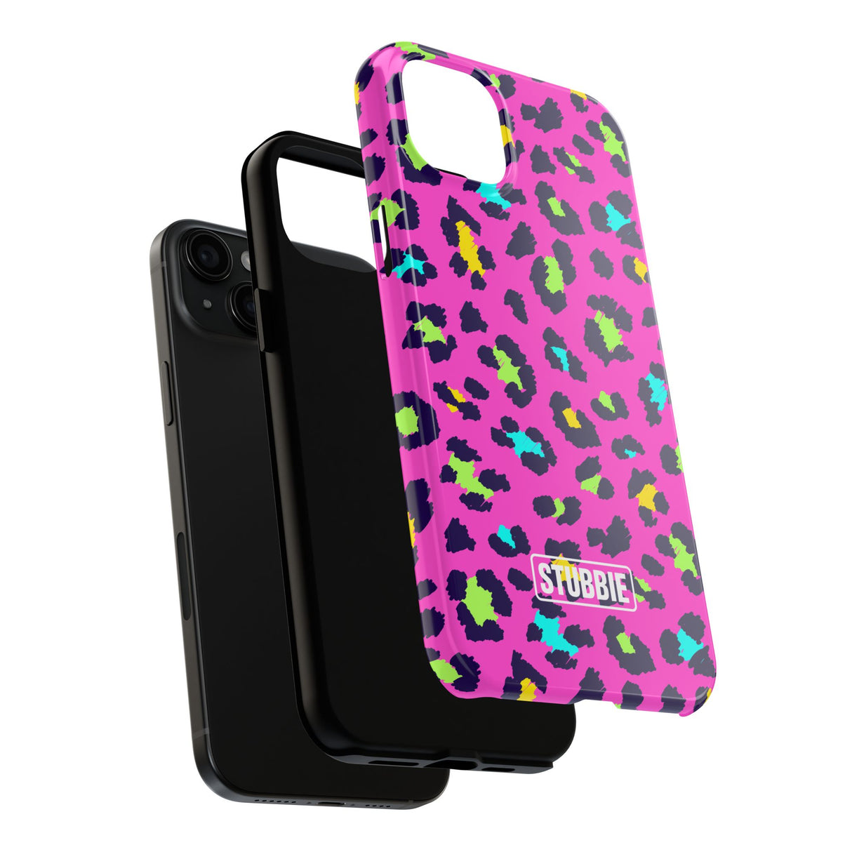 STUBBIE Phone Case for Apple iPhone - Disco Leopard Stubbie