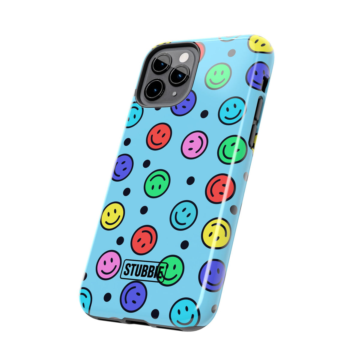 STUBBIE Phone Case for Apple iPhone - Smiley Face Phone Case
