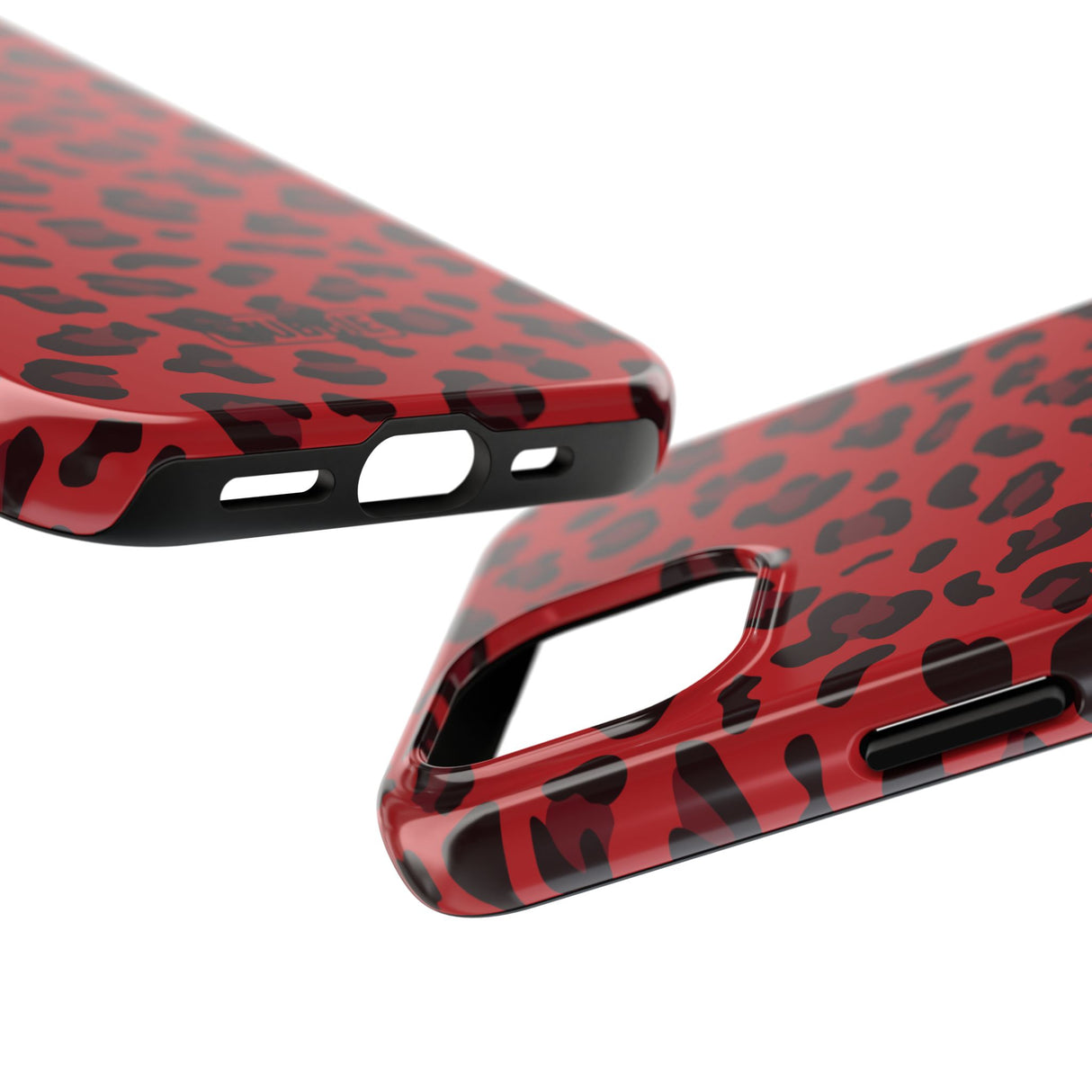 STUBBIE Phone Case for Apple iPhone - Red Leopard Phone Case