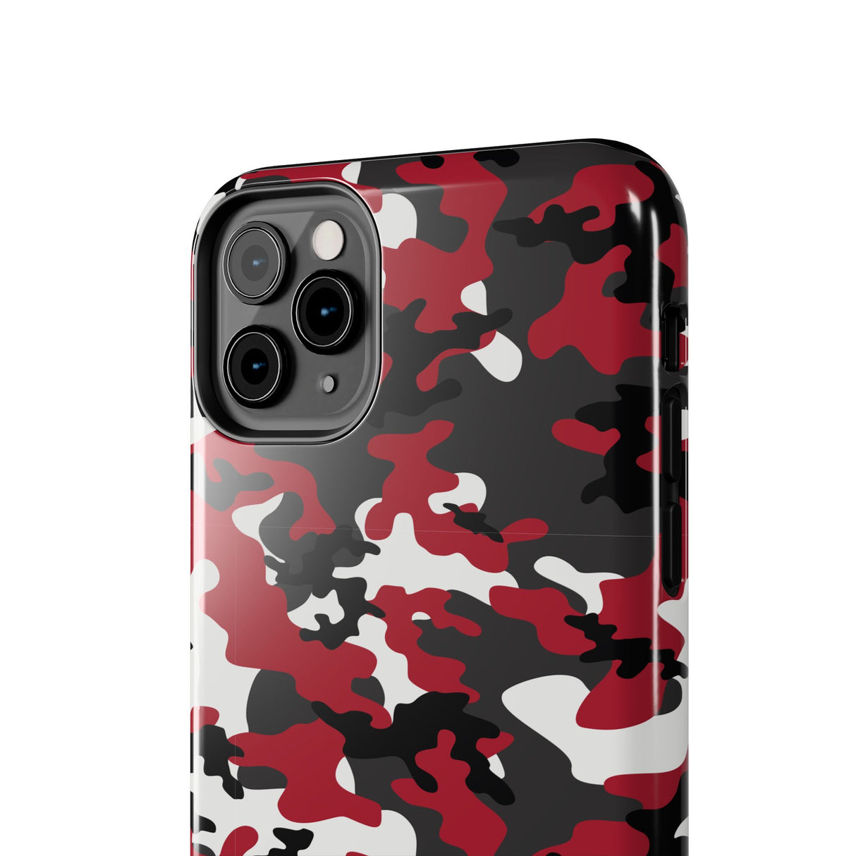 STUBBIE Phone Case for Apple iPhone - Red Camo Phone Case