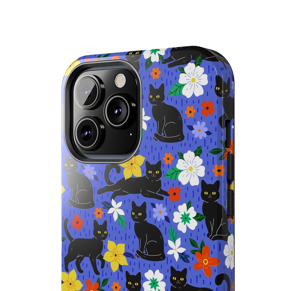 STUBBIE Phone Case for Apple iPhone - Black Cat Phone Case