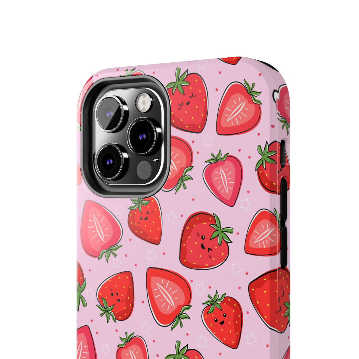 STUBBIE Phone Case for Apple iPhone - Smile Strawberry Phone Case