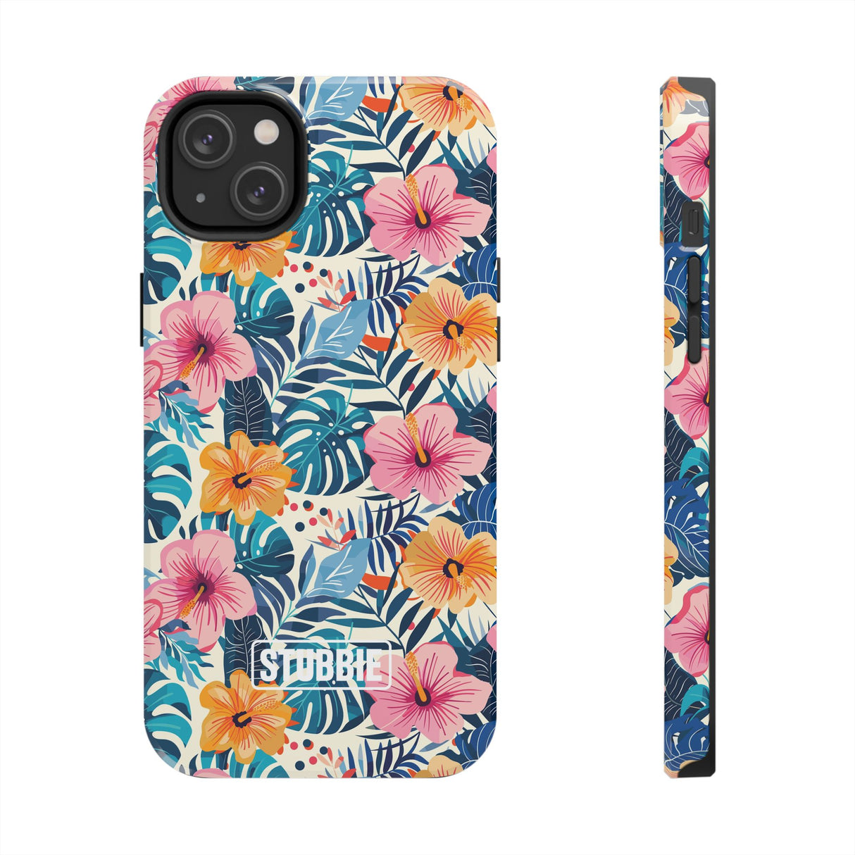 STUBBIE Phone Case for Apple iPhone - Jungle Fauna Stubbie