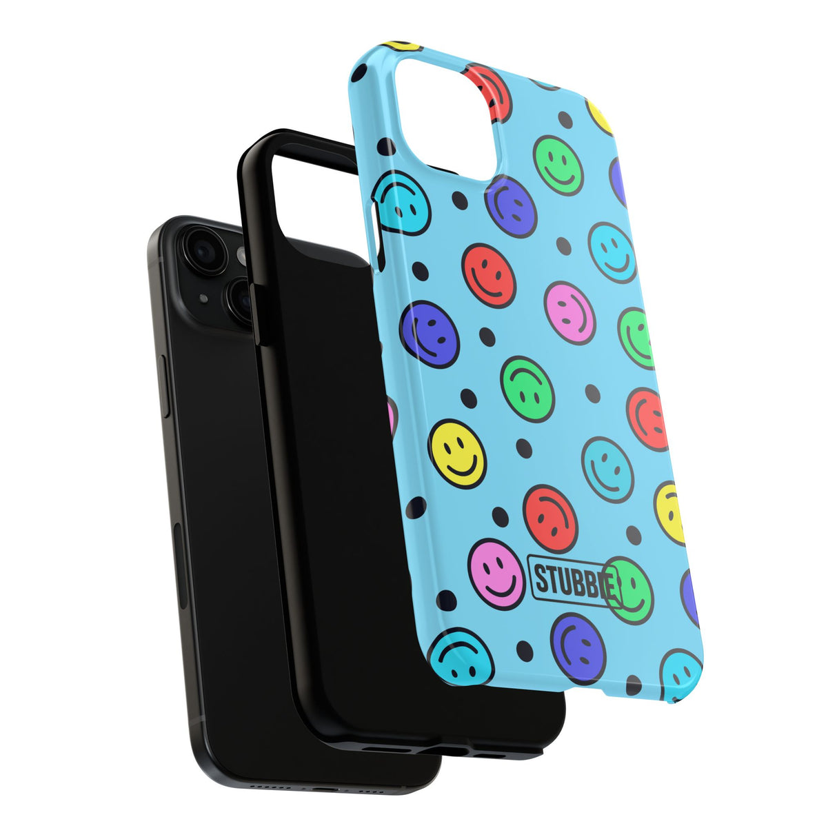 STUBBIE Phone Case for Apple iPhone - Smiley Face Phone Case
