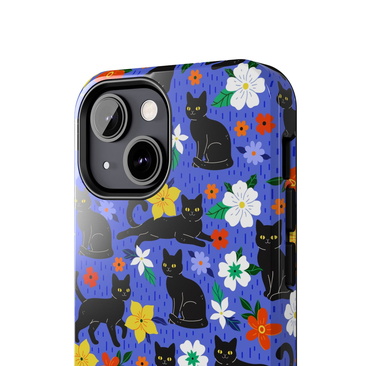 STUBBIE Phone Case for Apple iPhone - Black Cat Phone Case