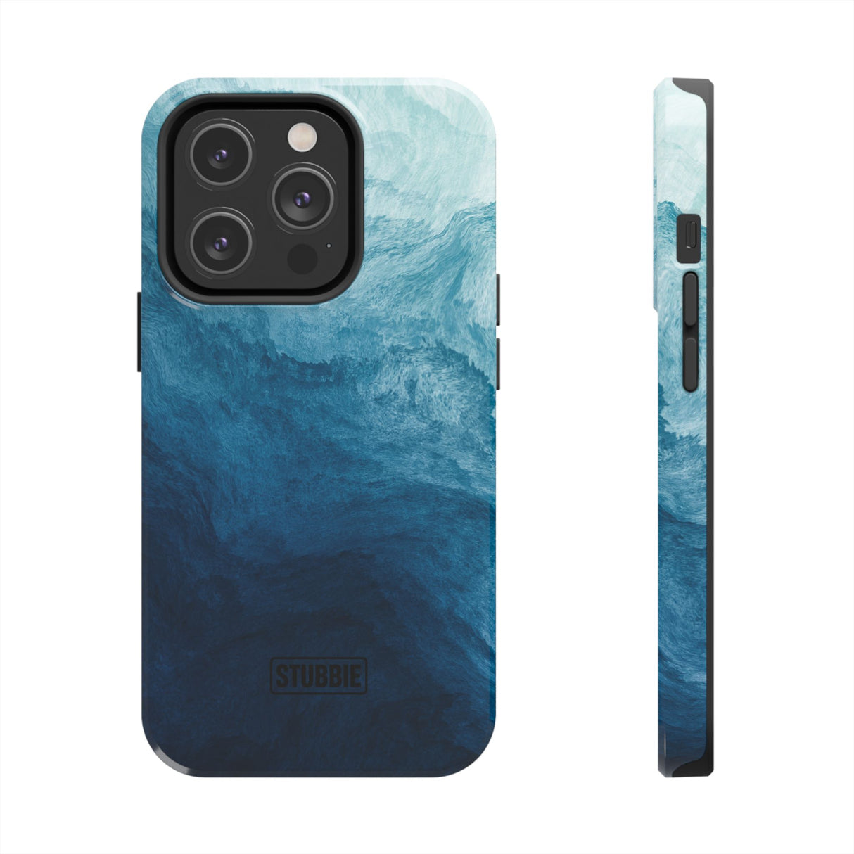 STUBBIE Phone Case for Apple iPhone - Blue Marble Phone Case