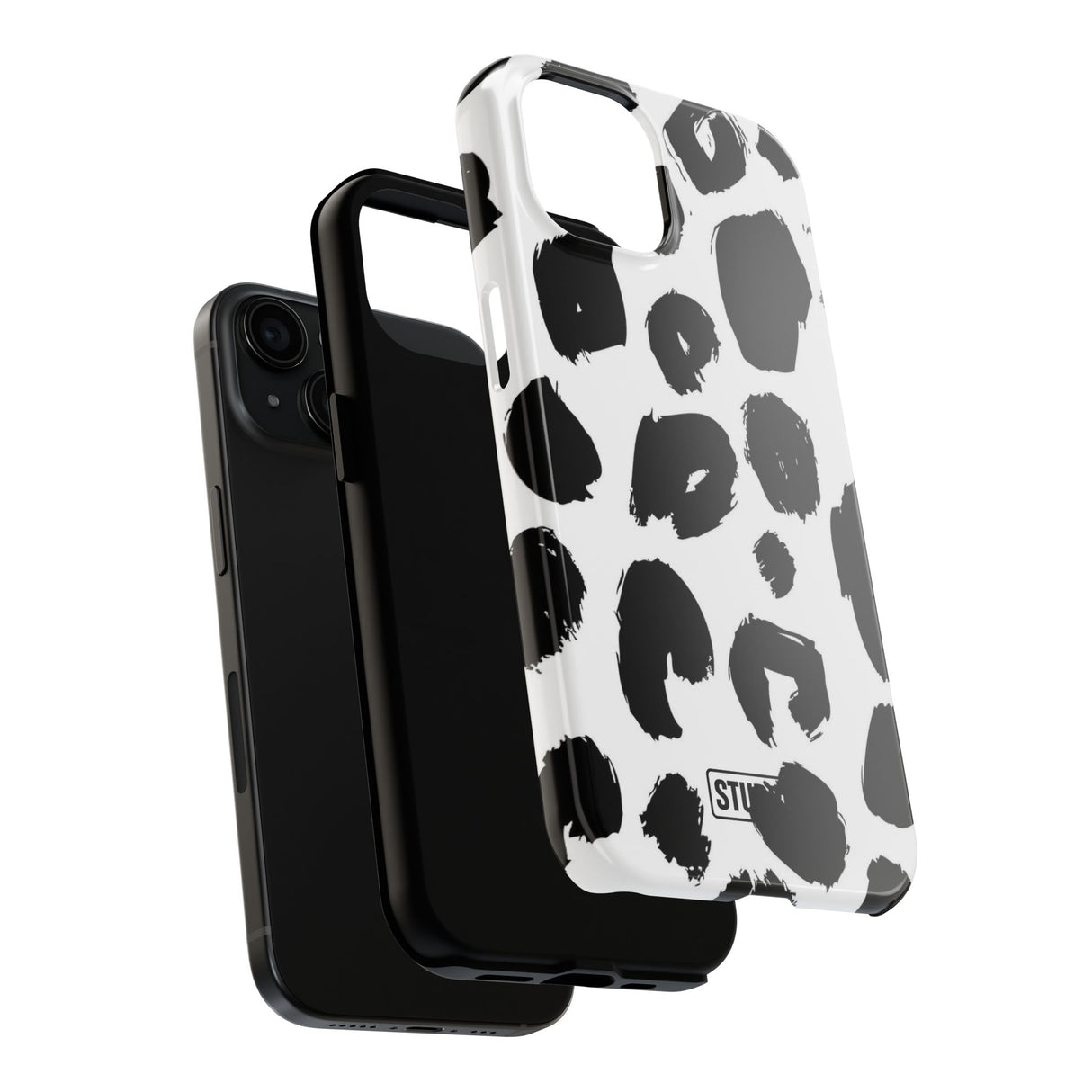 STUBBIE Phone Case for Apple iPhone - Snow Leopard Stubbie