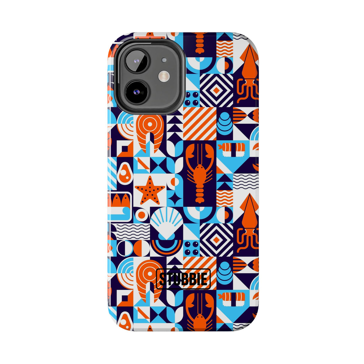 STUBBIE Phone Case for Apple iPhone - Something Fishy Stubbie