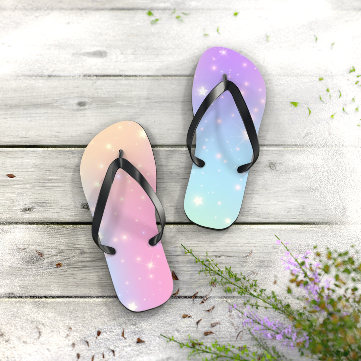 Sparkle Flip Flops