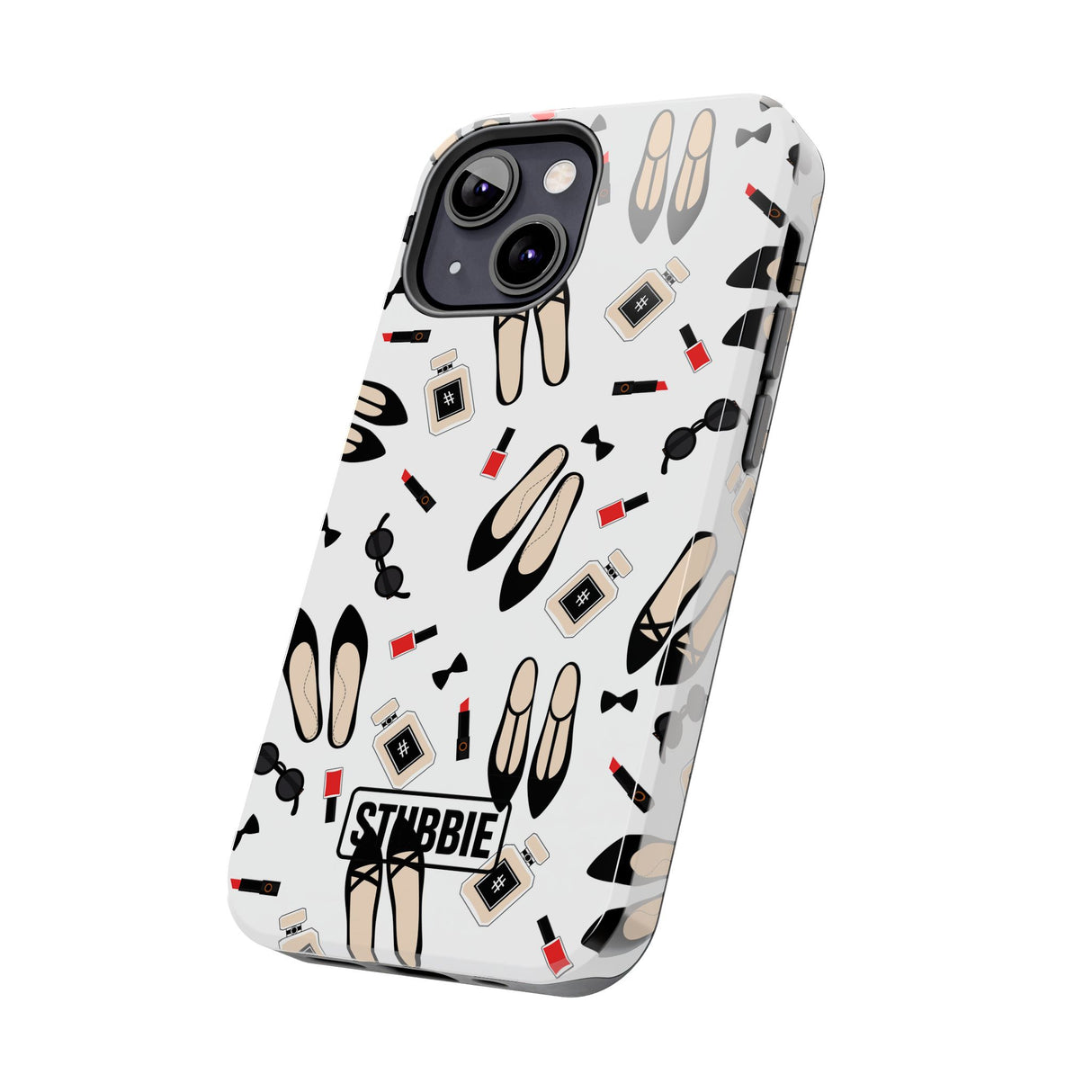 STUBBIE Phone Case for Apple iPhone - Heels And Lipstick Stubbie