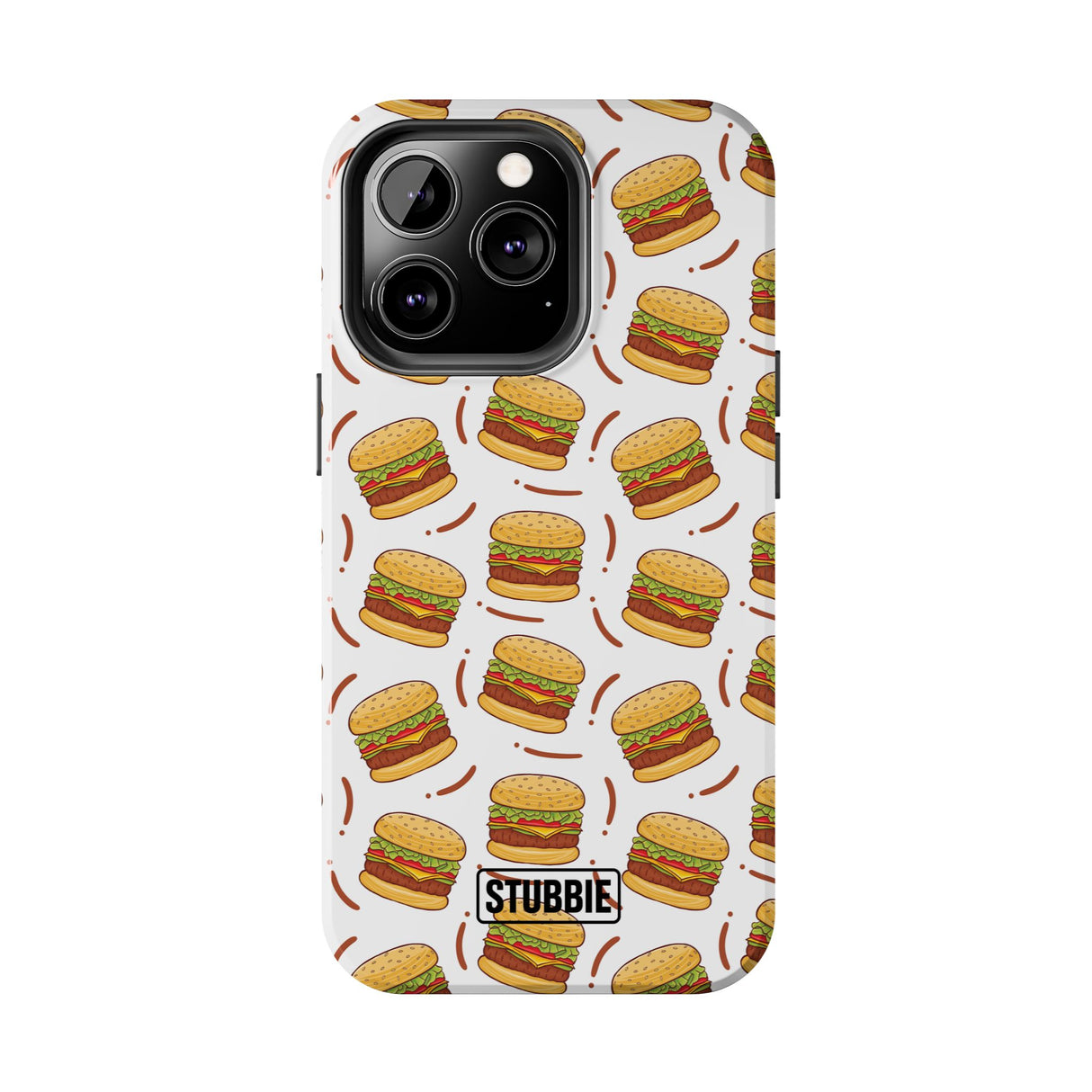 STUBBIE Phone Case for Apple iPhone - Burger Stubbie