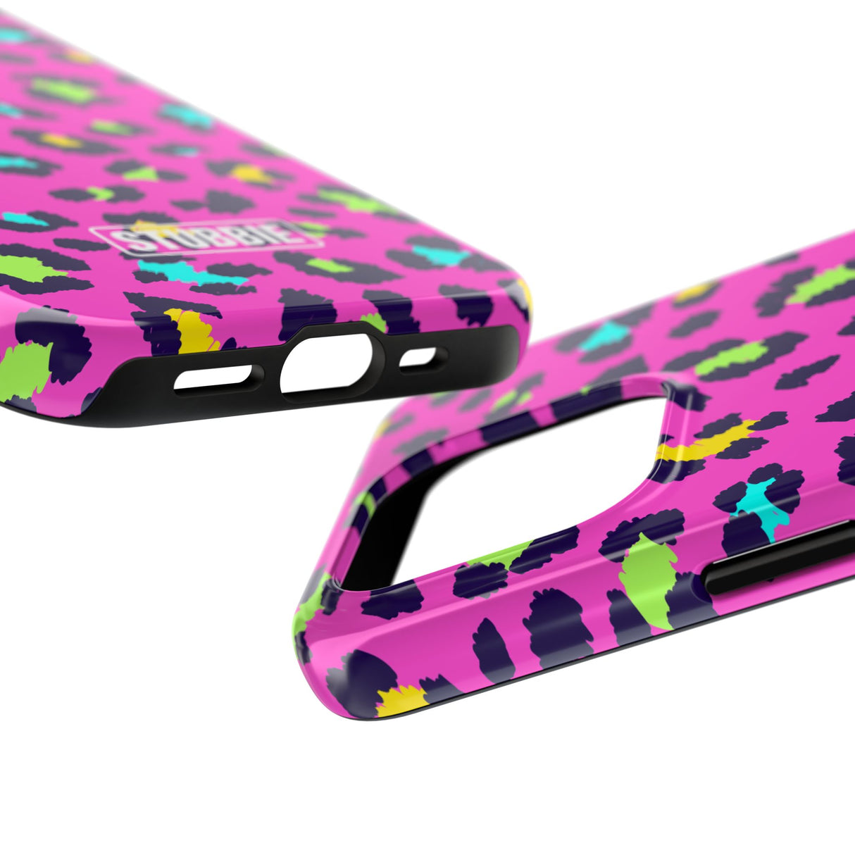 STUBBIE Phone Case for Apple iPhone - Disco Leopard Stubbie