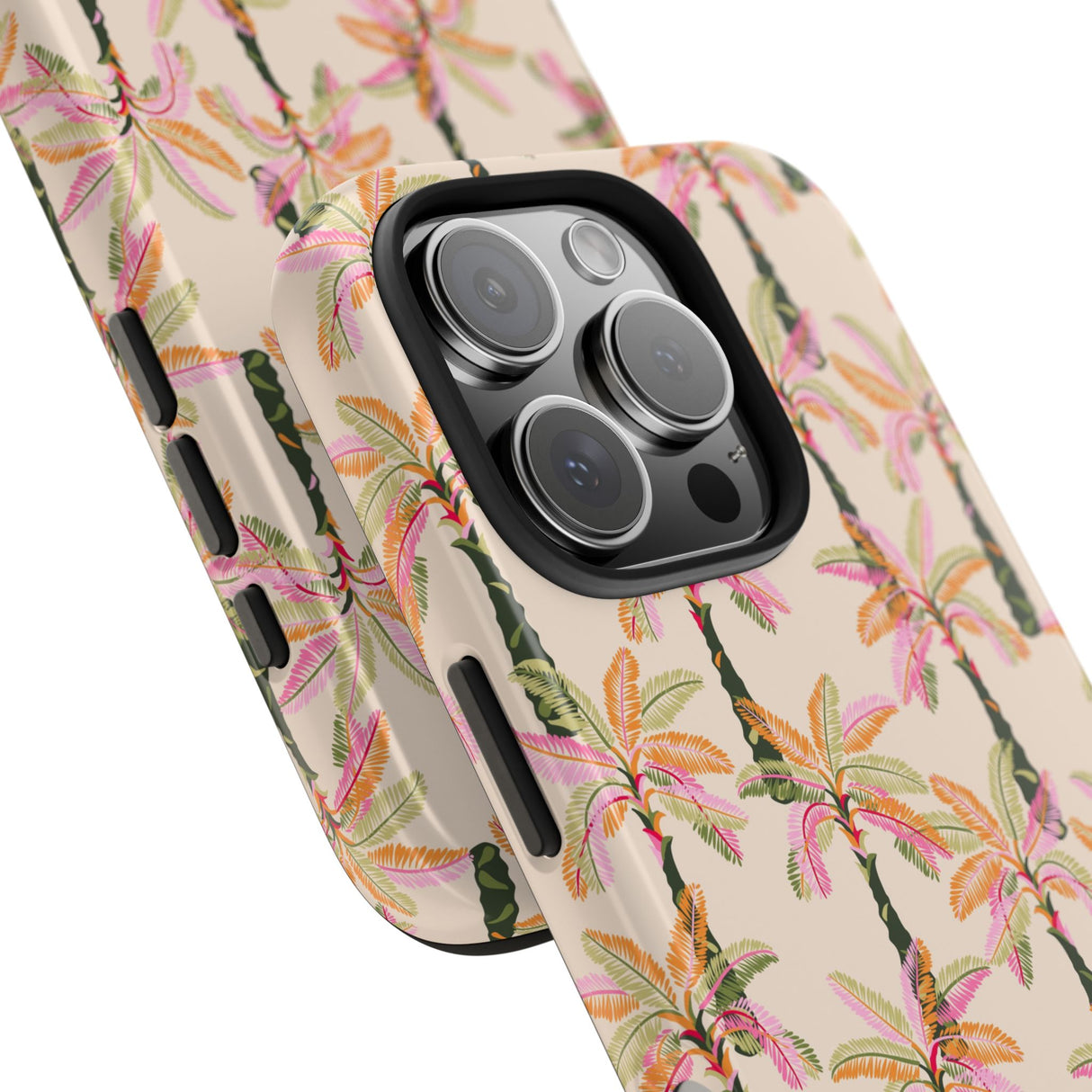 STUBBIE Phone Case for Apple iPhone - Pink Palm Stubbie