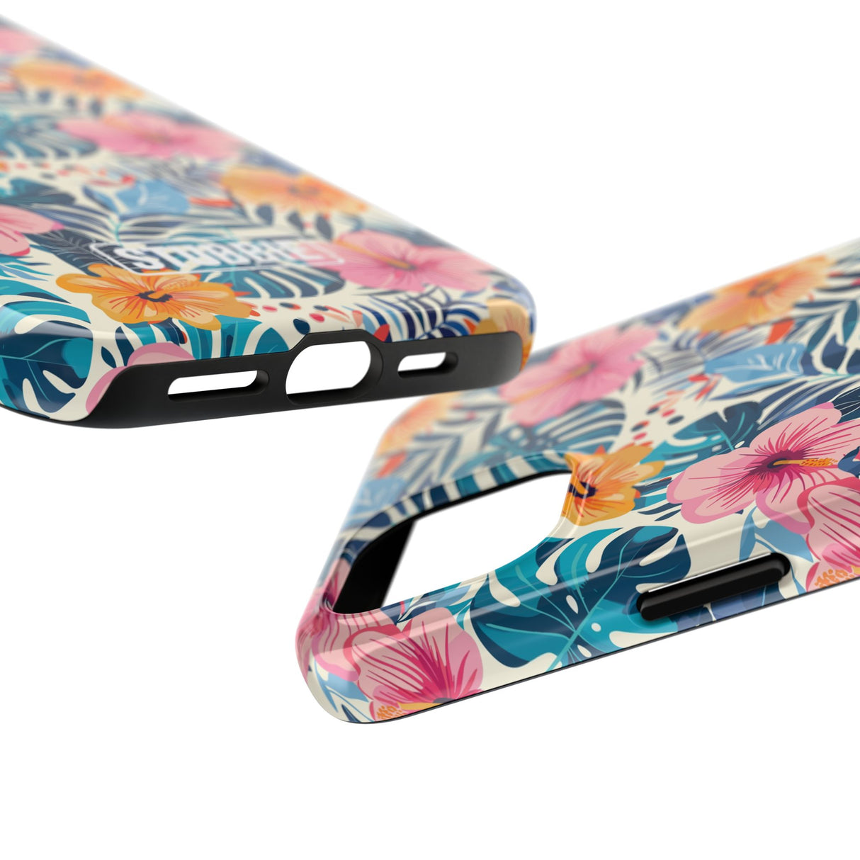 STUBBIE Phone Case for Apple iPhone - Jungle Fauna Stubbie