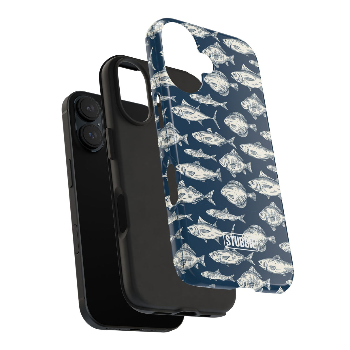STUBBIE Phone Case for Apple iPhone - Fishy Fish Phone Case