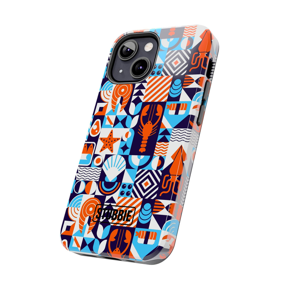 STUBBIE Phone Case for Apple iPhone - Something Fishy Stubbie