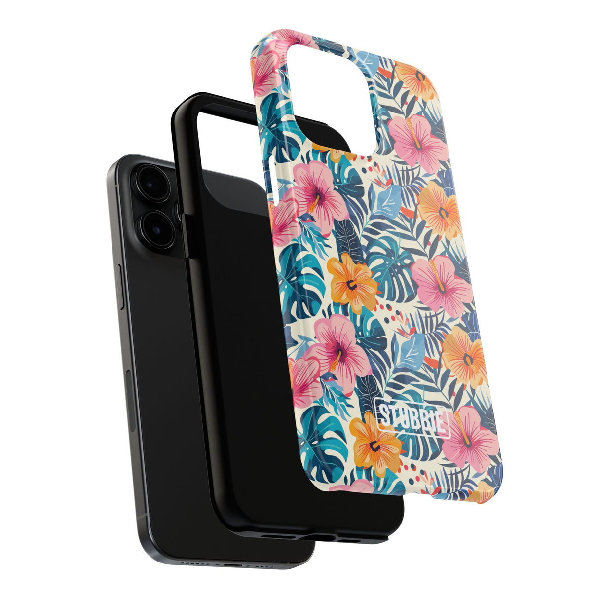 STUBBIE Phone Case for Apple iPhone - Jungle Fauna Stubbie