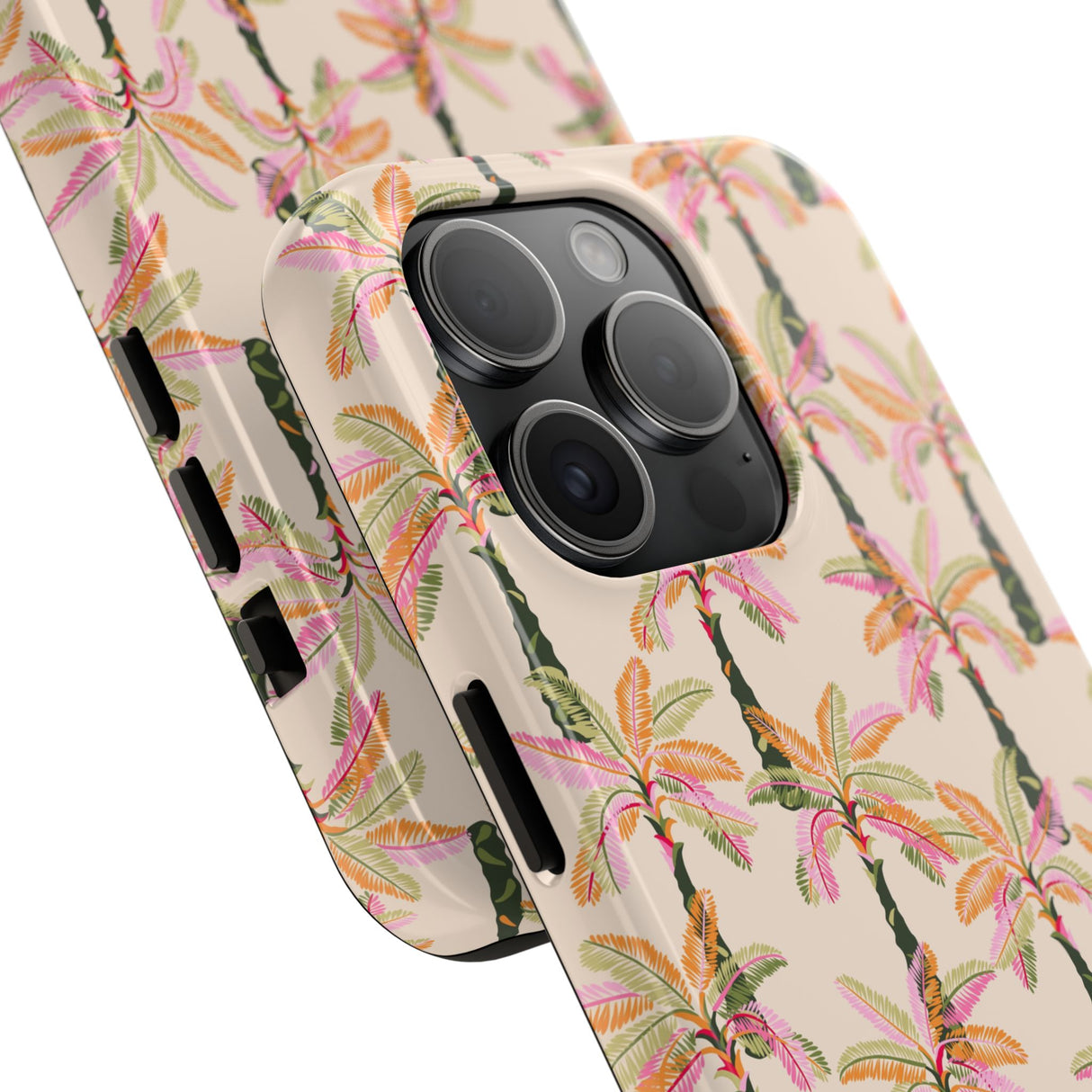 STUBBIE Phone Case for Apple iPhone - Pink Palm Stubbie