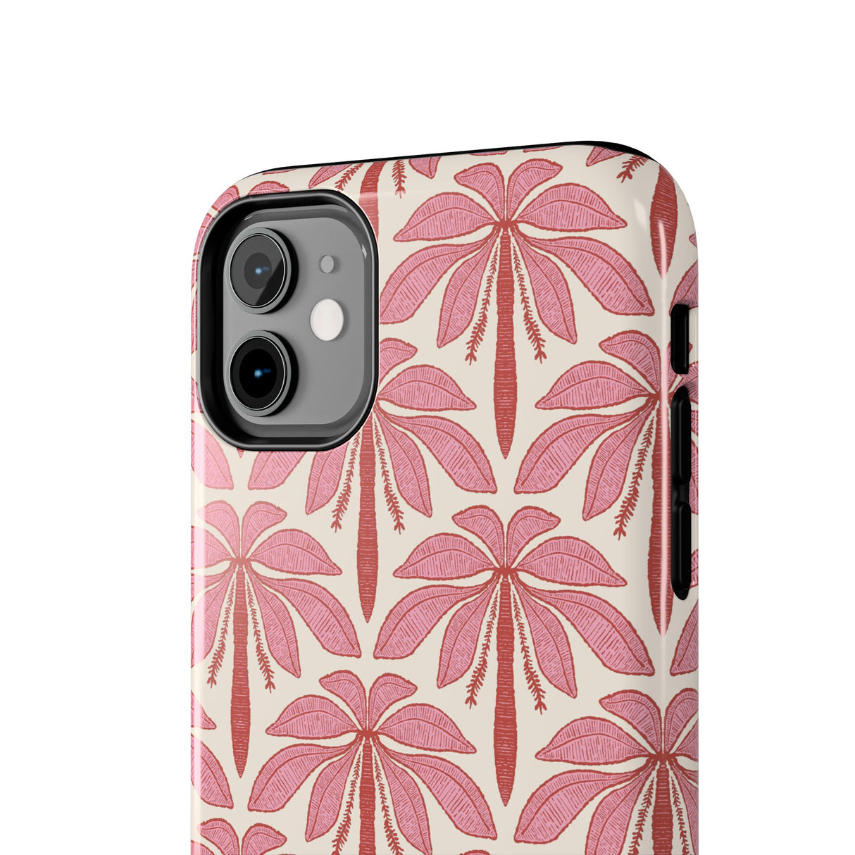 STUBBIE Phone Case for Apple iPhone - Red Palms Stubbie