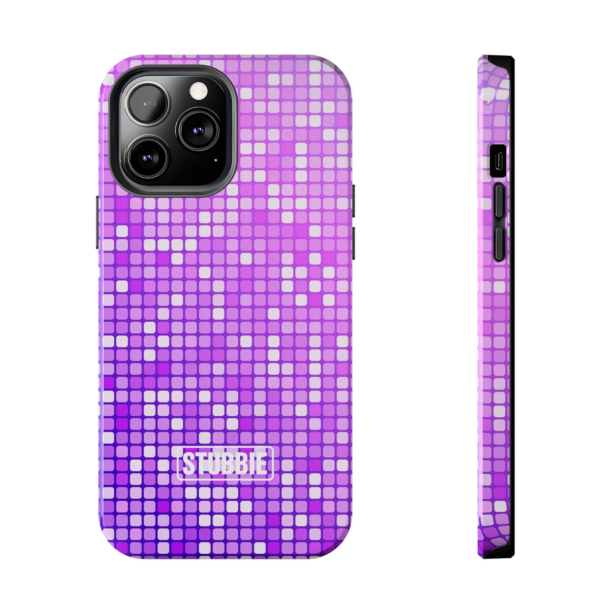 STUBBIE Phone Case for Apple iPhone - Purple Party STUBBIE