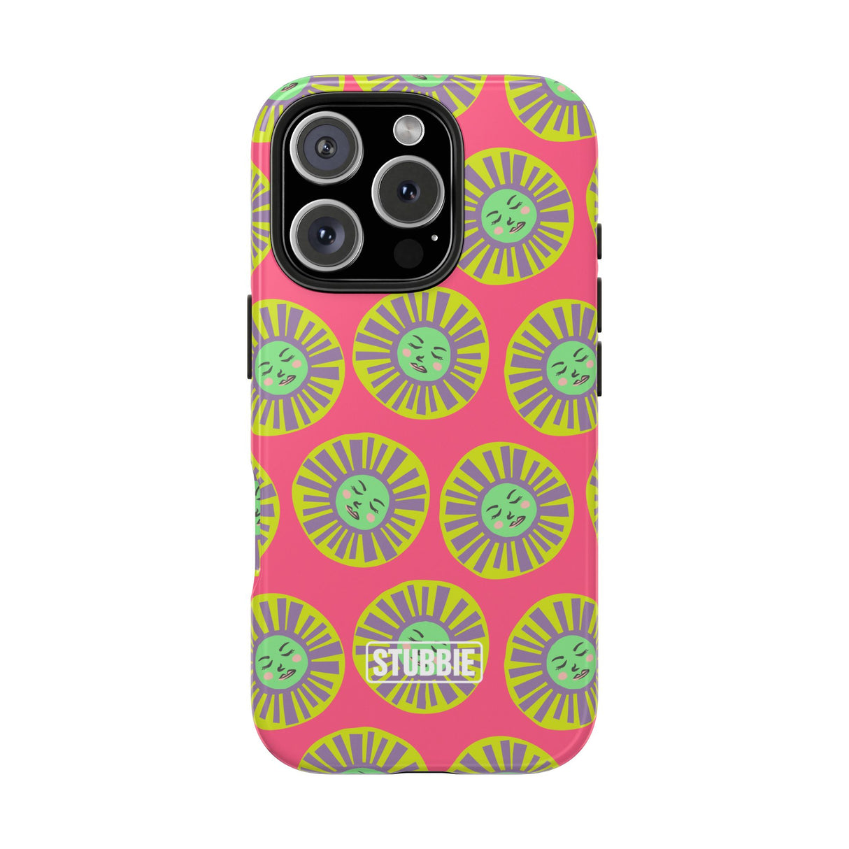 STUBBIE Phone Case for Apple iPhone - Silly Sun Phone Case