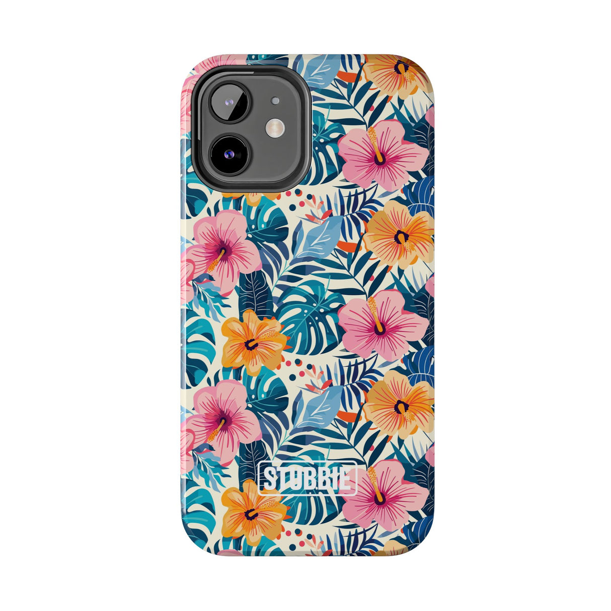 STUBBIE Phone Case for Apple iPhone - Jungle Fauna Stubbie