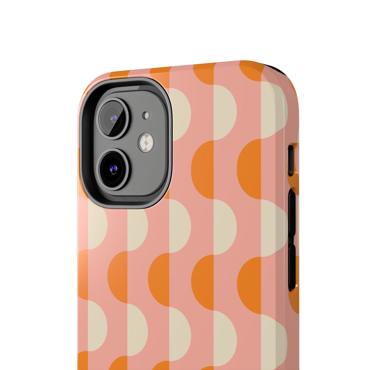 STUBBIE Phone Case for Apple iPhone - Orange Wave Phone Case